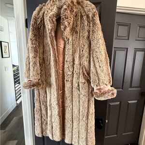 Vintage faux fur coat